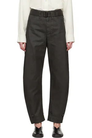 LEMAIRE Khaki Belted Jeans