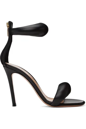 Gianvito Rossi Black Bijoux Heeled Sandals