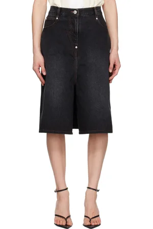 pushBUTTON Black Hybrid Regular Skort