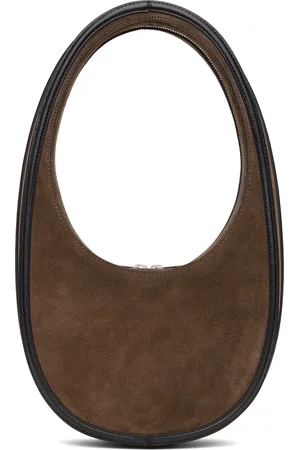 COPERNI Brown Suede Swipe Bag