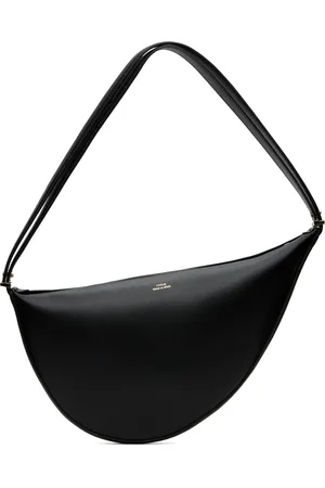 Totême Black Scooped Sling Bag
