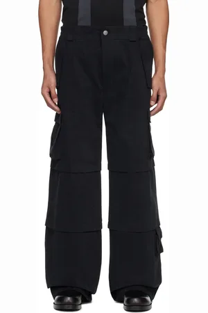 MISBHV Black Work Cargo Pants