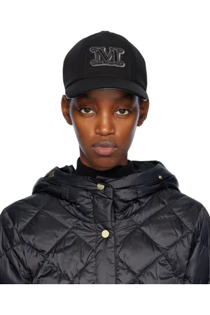 Max Mara Black Libero Cap