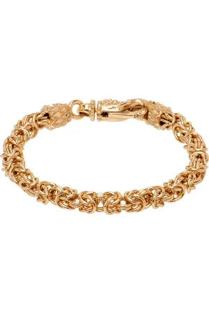 EMANUELE BICOCCHI Gold Byzantine Chain Bracelet