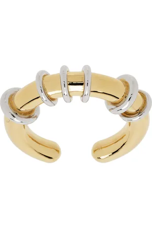 We11 Done Gold & Silver Hoop Ring