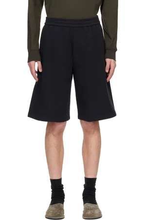 The Row Navy Eston Shorts