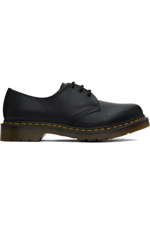 Dr. Martens Black 1461 Virginia Leather Oxfords