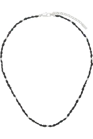 Eliou Black & Silver Jace Necklace