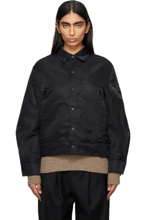 Ader Error Black Significant TRS Tag Jacket