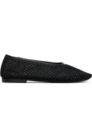 Staud Black Alba Ballerina Flats