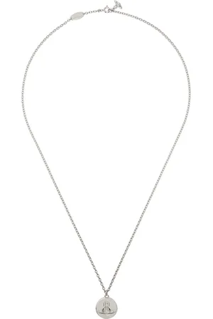 Vivienne Westwood Silver Janus Pendant Necklace