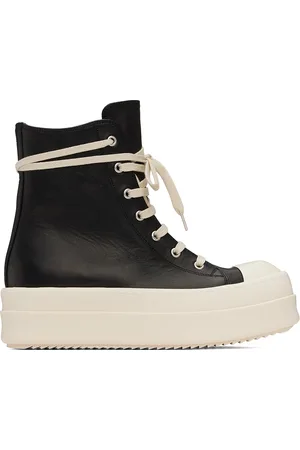 Rick Owens Black Porterville Mega Bumper Sneakers