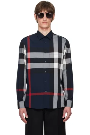 Burberry Navy Summerton Shirt