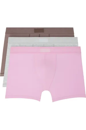 SKIMS Three-Pack Multicolor Cotton 3 Boxer Briefs