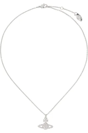Vivienne Westwood Silver Grace Bas Relief Pendant Necklace