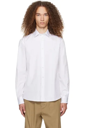 Sunspel White Buttoned Shirt