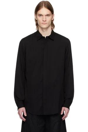 JULIUS Black Formal Shirt