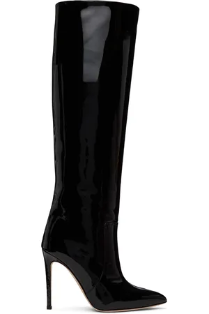 PARIS TEXAS Black Stiletto Tall Boots