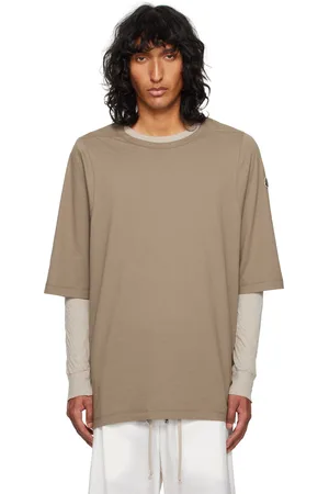Rick Owens Moncler + Gray Organic Cotton T-shirt