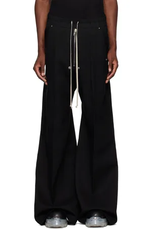 Rick Owens Black Porterville Wide Bela Trousers