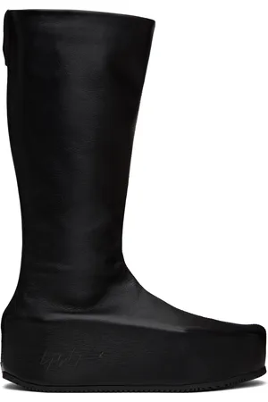 Y-3 Black Kyasu Overboot Tall Boots