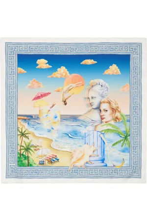 Casablanca Multicolor Small Silk Scarf