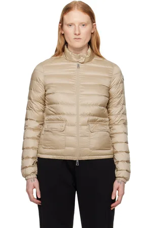 Moncler Beige Lans Down Jacket