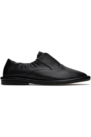 Lauren Manoogian Black Banded Oxford Loafers