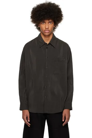 LEMAIRE Brown Relaxed Shirt