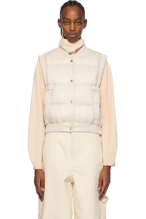 Max Mara Beige Asoft Down Vest