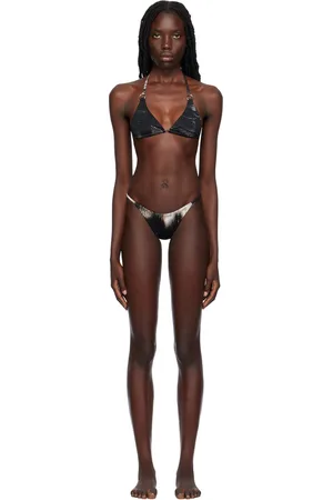 Louisa Ballou Black Mini Ring Bikini