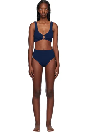 Hunza G Navy Nadine Bikini