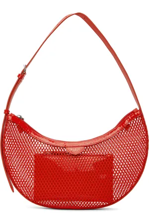 Alaïa Orange One Piece Demi Lune Bag