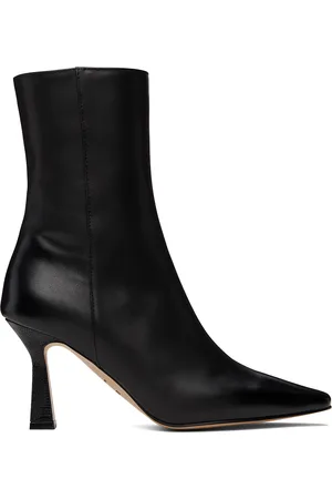 Recto Black Cassandra Ankle Boots