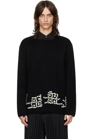 Comme des Garçons Black Buttons Sweater