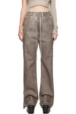 Rick Owens Gray Pusher Jeans