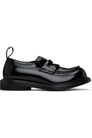 Moschino Black Oliver Loafers