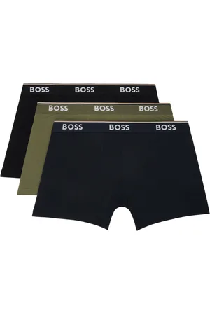 HUGO BOSS Three-Pack Multicolor Boxer Briefs