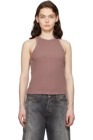 Acne Studios Purple Eris U Vintage Tank Top