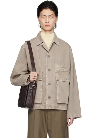 LEMAIRE Beige Boxy Denim Jacket