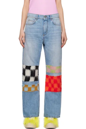 Marni SSENSE Exclusive Blue Jeans