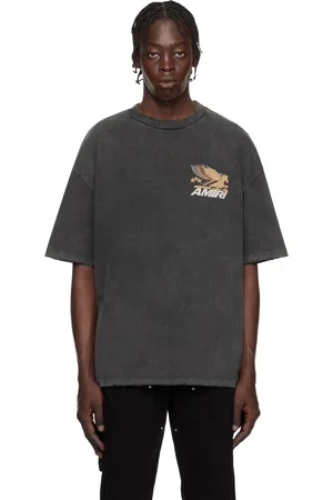 AMIRI Black Vintage Pegasus Oversized T-shirt