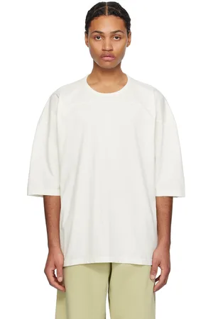 Maison Margiela White Dropped Shoulder T-Shirt
