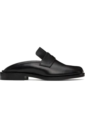 Maison Margiela Black Tabi City Loafer Mules