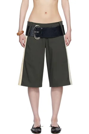 Belle Gray Paneles Shorts