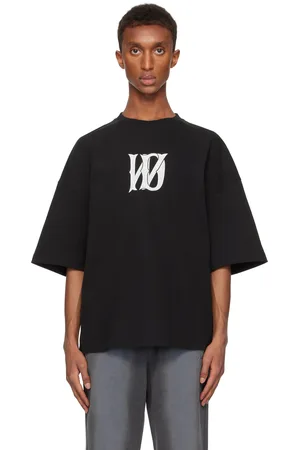 We11 Done Black Letter Logo T-shirt