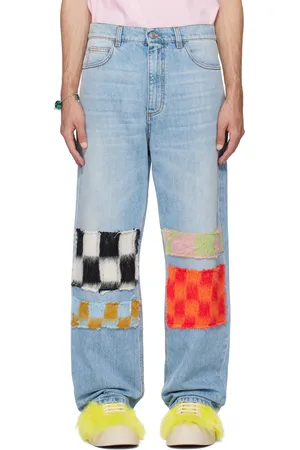 Marni SSENSE Exclusive Blue Jeans