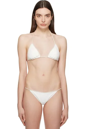La Perla White Signature Bikini Top
