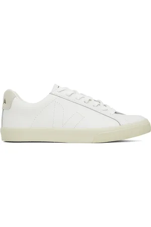 Veja White Esplar Leather Sneakers