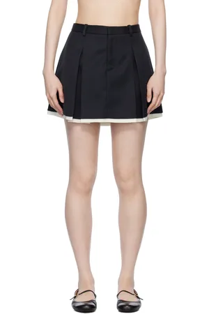 SANDY LIANG Black Barlowe Miniskirt